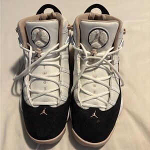 Jordan Athletic Shoes - White, Black, Tan